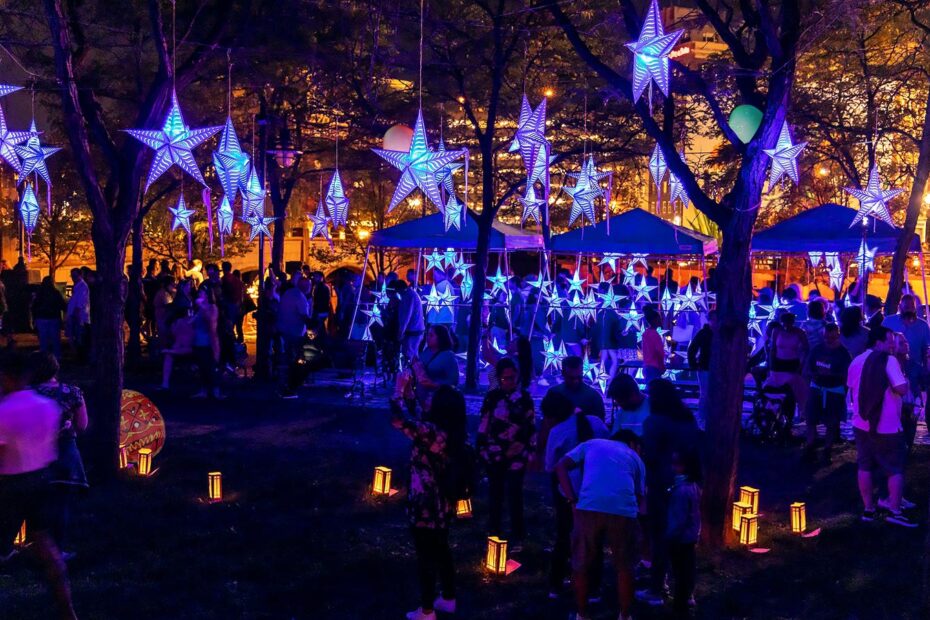 The Starry, Starry Night Installation