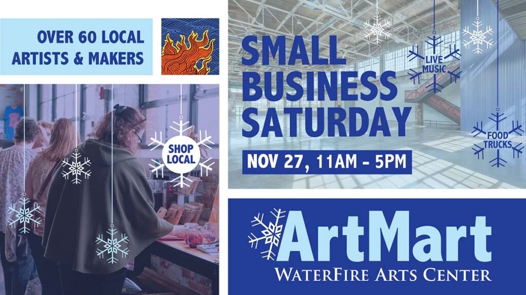 Holiday ArtMart at the WaterFire Arts Center November 27, 2021 11am-5pm