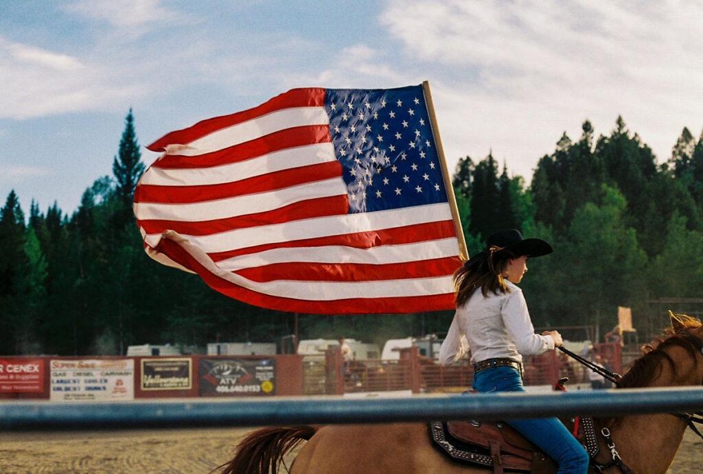 Flag and Rider by Justin DeGraide