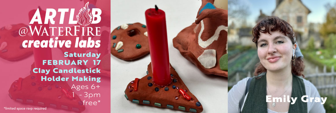 Clay Candle Holder Making for Kids