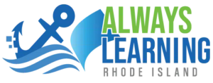 Always Learning Rhode Island [logo]