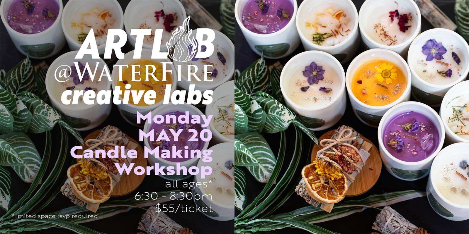 May 20th Candle Making Workshop