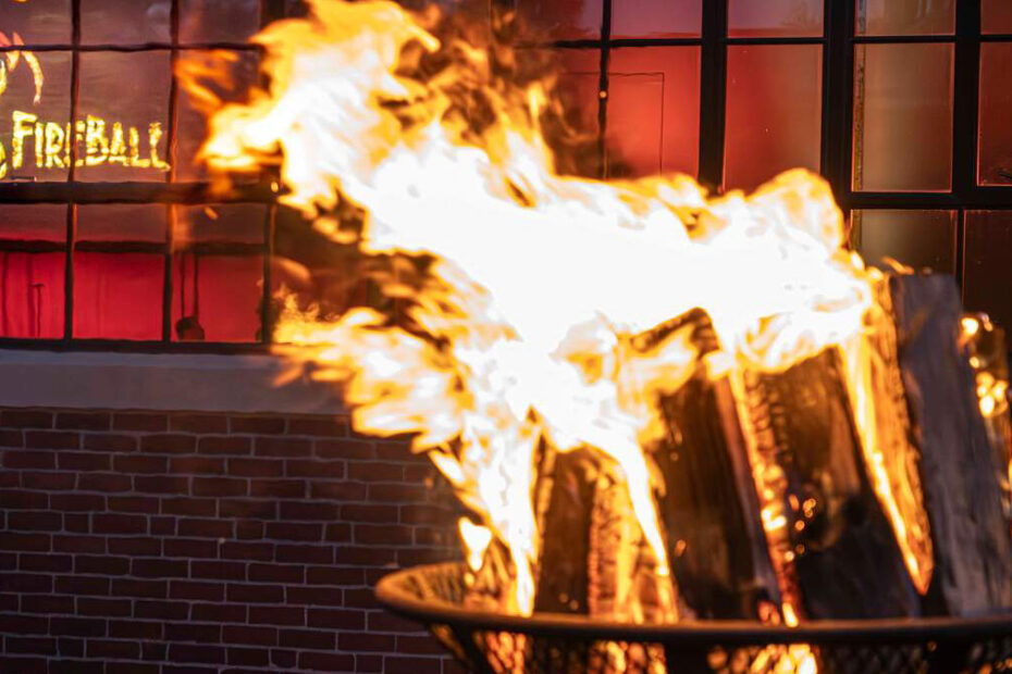 FireBall Fundraiser at the WaterFire Arts Center. Photograph by Tom Backman.