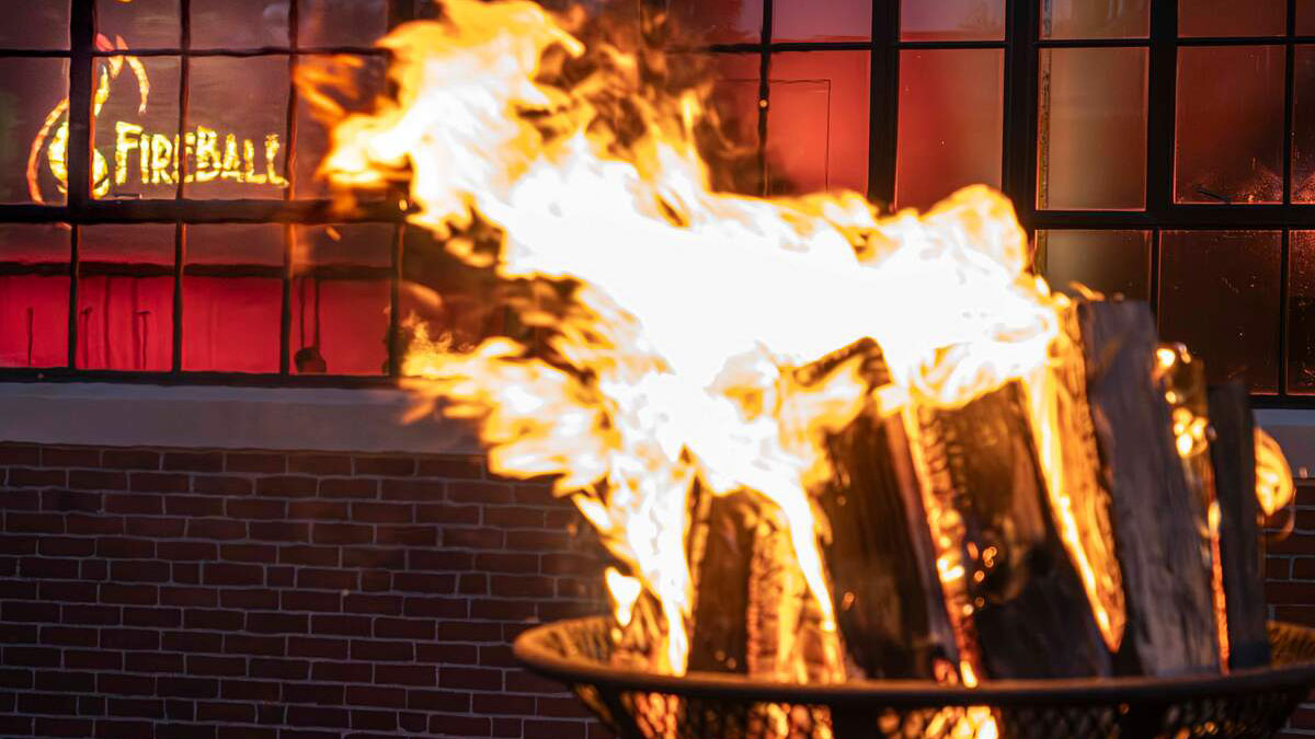 FireBall Fundraiser at the WaterFire Arts Center. Photograph by Tom Backman.