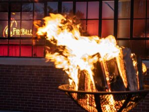 FireBall Fundraiser at the WaterFire Arts Center. Photograph by Tom Backman.